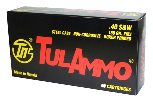 Picture of Tula 40Sw 180Gr Fmj 50/500