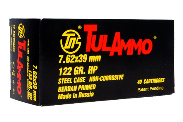 Picture of Tula 7.62X39 122Gr HP 40/1000