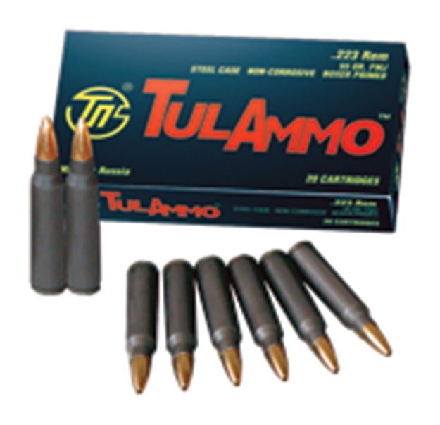 Picture of Tulammo 223 HP  55Gr 2953Fps Berdan      1000 CS