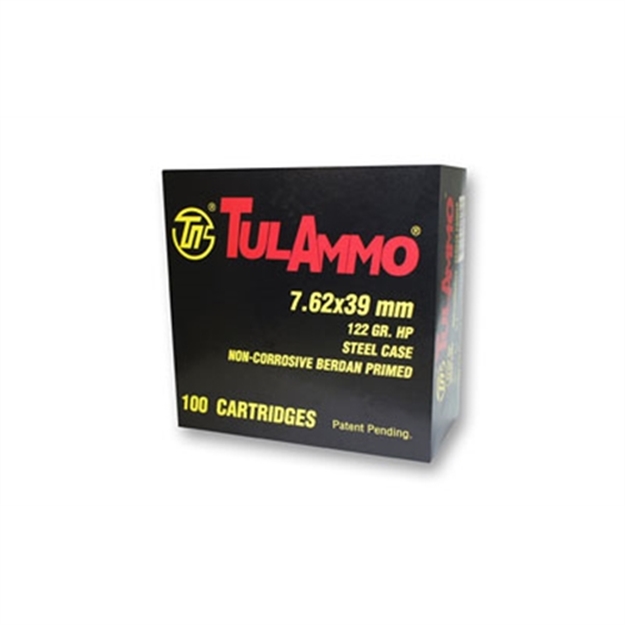 Picture of Tula 7.62X39 122Gr HP 100/1000