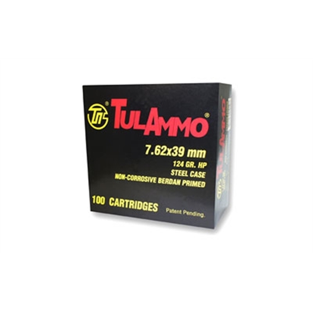 Picture of Tula 7.62X39 124Gr HP 100/1000