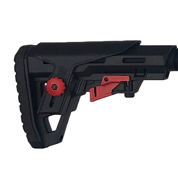 Picture of Typhoon Defense Industries Collapsible Blk Stock Red Accents