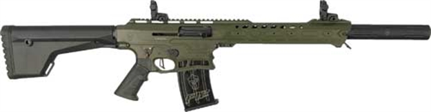 Picture of Typhoon Defense Industries Defense F12 Classic 12Ga 18.5 Bbl 3-5Rd Mag Green