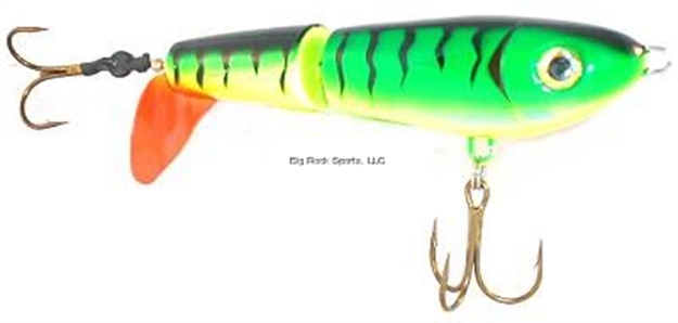 Picture of Tyrant Crusader Top Water Prop Lure 6.5", Wide Gap Short Shank 5/0 Hook, Firetiger