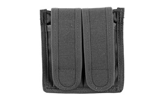 Picture of  Uncle Mike's 88291 Universal Double Mag Case Black Kodra Nylon Belt Loop Belts 2.25" Wide