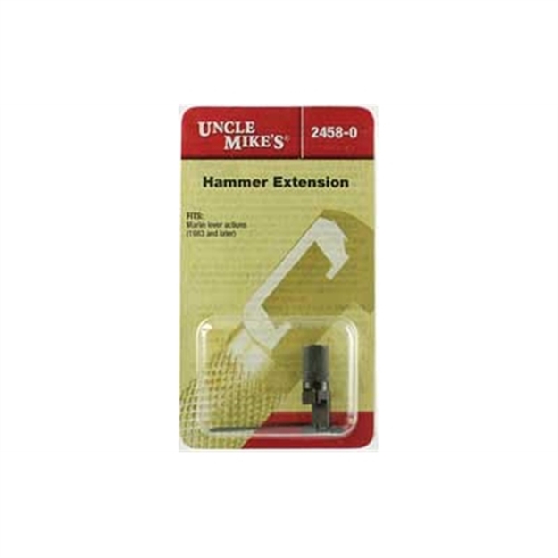Picture of Uncle Mike's 2458 Hammer Extension  Marlin (1983 OR Later) Lever Black Steel 24580 043699245802