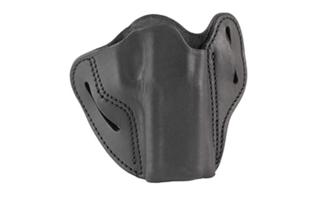 Picture of Uncle Mikes-Leather(1791) Umowb4mblr Outside The Waistband  Owb Size 04 Matte Black Leather Belt Slide Fits Sig P320 Right Hand UM-OWB-4-MBL-R 810102212474