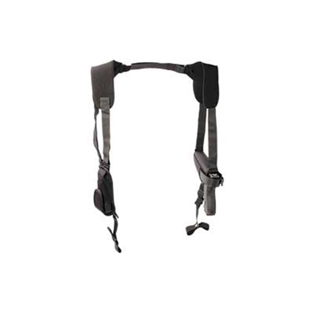 Picture of Uncle Mikes Pro-Pak Shoulder Holster Horizontal Sz15 Lh/Rh Large Autos Nylon Black 77150