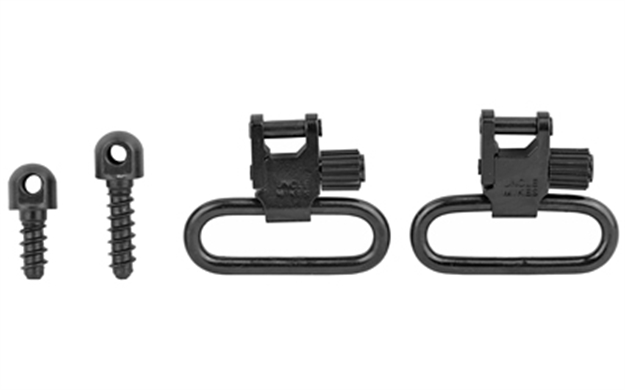 Picture of  Uncle Mike's 13113 Super Swivel  Quick Detach 115 Rgs Tri-Lock Blued 1.25" Loop For Rifles W/Wood Forend