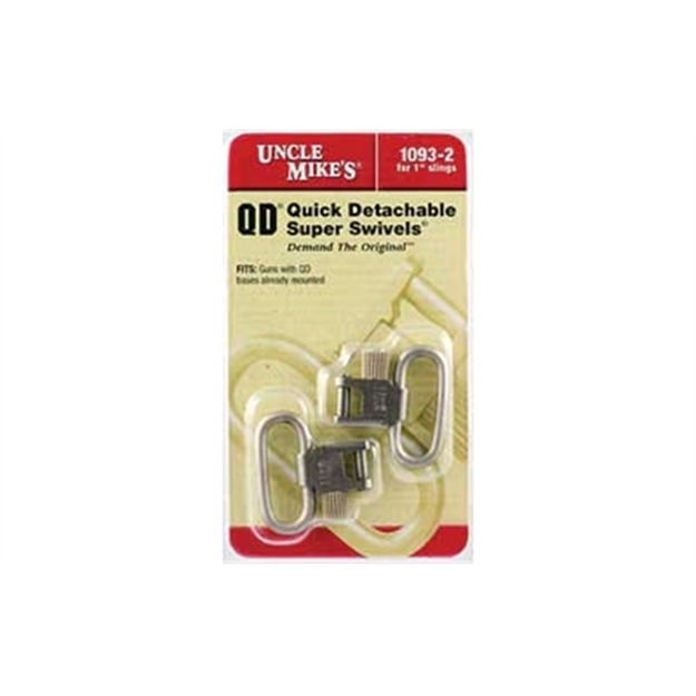 Picture of Uncle Mikes Super Swivels Only 1" Silver 2-Pack 10932 043699109326