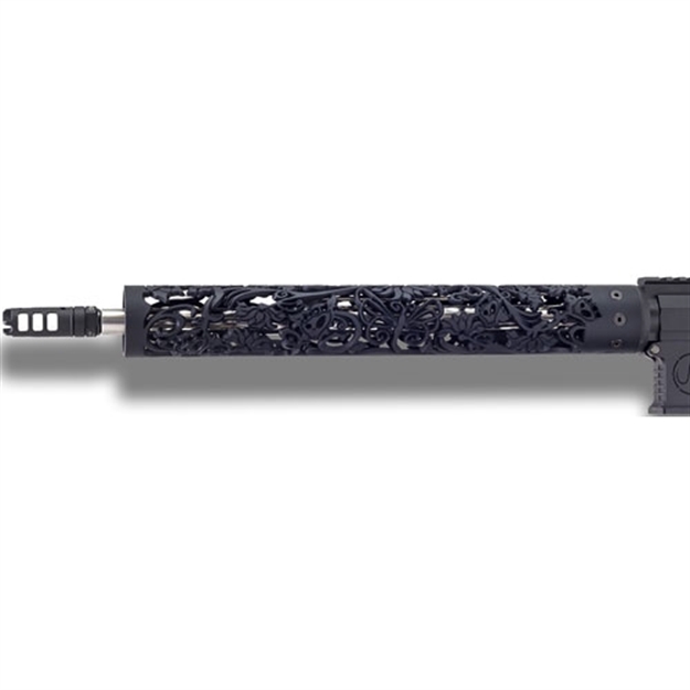 Picture of U-Nique Handguard 15" Black Lotus Dragon Fits Ar-15