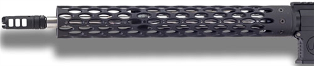 Picture of U-Nique Handguard 15" Black Oval Fits Ar-15<
