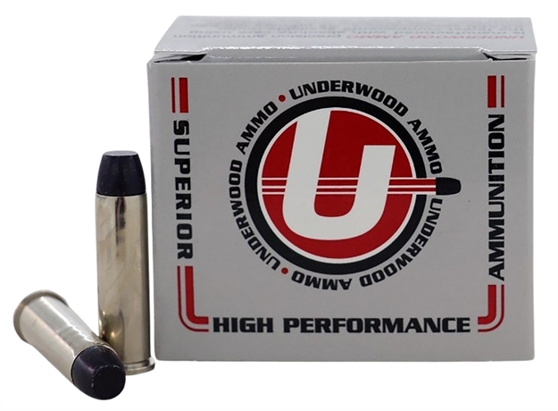 Picture of Underwood Ammo 357 Mag 180Gr  Lead Flat Nose 20Rd 10Bx/Cs 720 816874022051