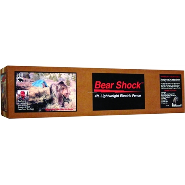 Picture of Udap Industries Inc Outfitter Bear Electric Fence, Covers 45 FT Square Ares, 4 FT Tall W/ 8 Posts, Runs ON 2 D-Cells, Carry Case