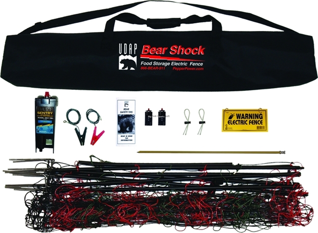 Picture of Udap Industries Inc Bear Shock - Bear Resistant Electric Food Storage Fence, Requires 4 D-Cells