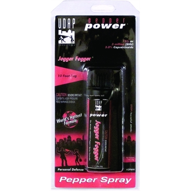 Picture of Udap Industries Inc Jogger Fogger World's Hottest Pepper Spray, 10 FT Fog, 15% Oc, 1.9Oz 55G