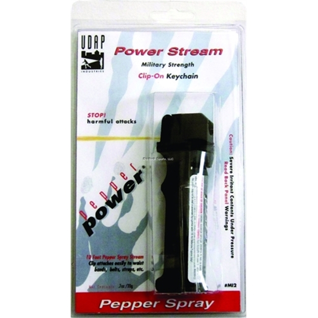 Picture of Udap Industries Inc Clip-On Power Streampepper Spray, 1 FT Stream Spray, 10% Oc, .7Oz 20G
