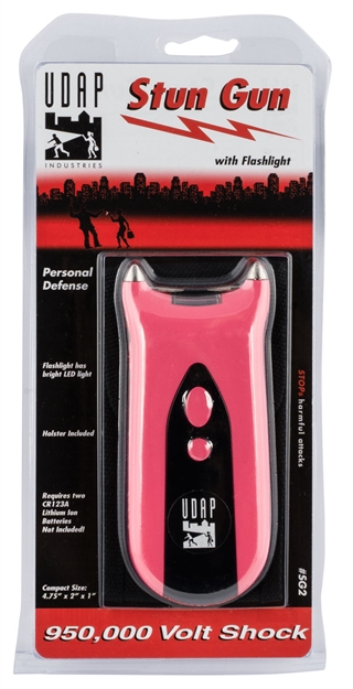 Picture of Udap Industries Inc Stun Gun With Holster Pink