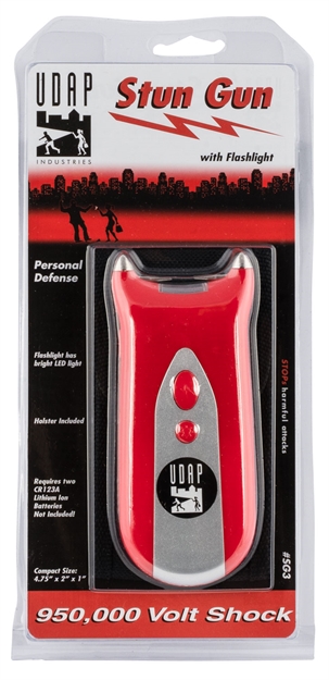 Picture of Udap Industries Inc Stun Gun With Holster Red