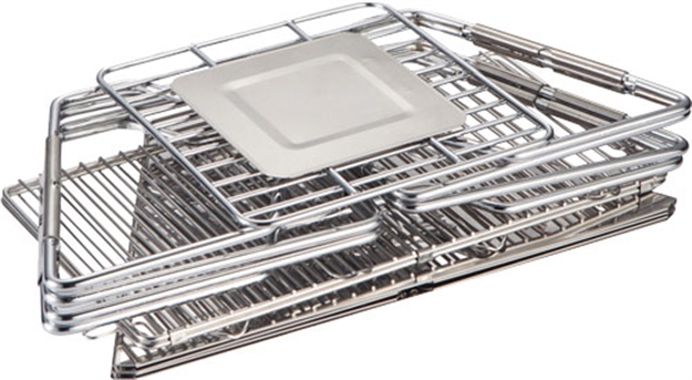 Picture of Ultimate Survival Technologies Pack Along Grill 4Lbs Fold Flat Can Use Charcoal/Wood