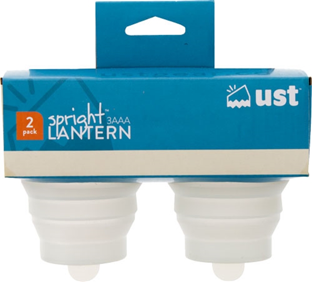 Picture of Ultimate Survival Technologies Spright 3Aaa Led Lantern 2-Pack Collapsible Globe