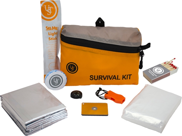 Picture of Ultimate Wild Lights Featherlite Survival Kit 1.0 Orange W/8 Total Pieces