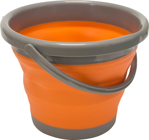 Picture of Ultimate Wild Lights Flexware Bucket Orange 1.3 Gallon Capacity 7.75"X10"