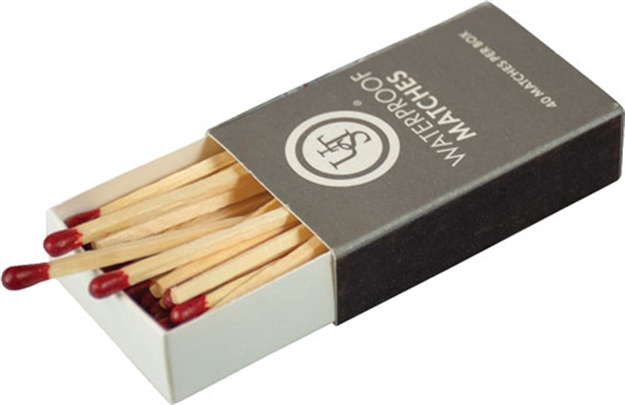 Picture of Ultimate Wild Lights Waterproof Matches 4-Pack 40 Matches Per Box