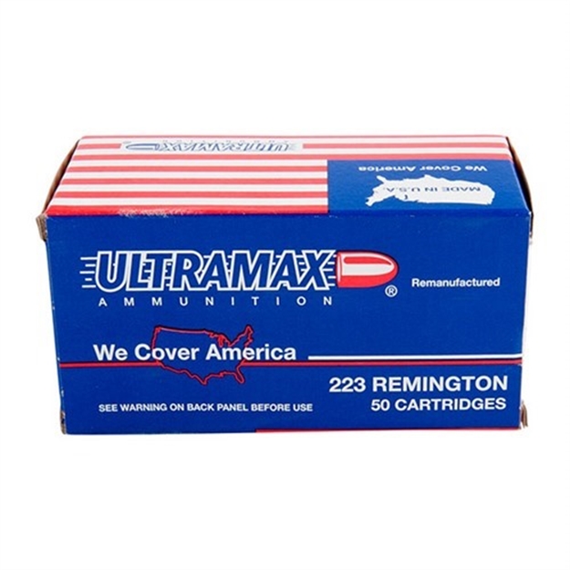 Picture of Ultramax Ammo 223 Rem 50 GR Speer Tnt