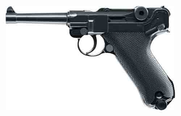Picture of  Umarex 2251800 Legends P.08  Co2 177 BB 21+1 4.60" Black Polymer Grips
