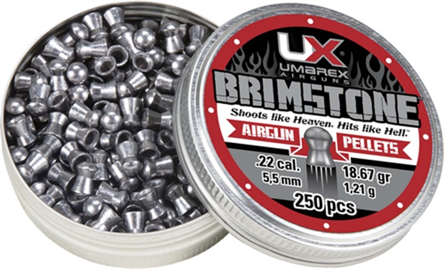 Picture of Umarex Brimstone Pellet 22 18.67Gr 250-Pack 2211353 723364113536