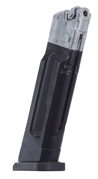 Picture of  Umarex Glock Air Guns 2255209 Replacement Magazine  177 Pellet, Black, Compatible W/Glock 17