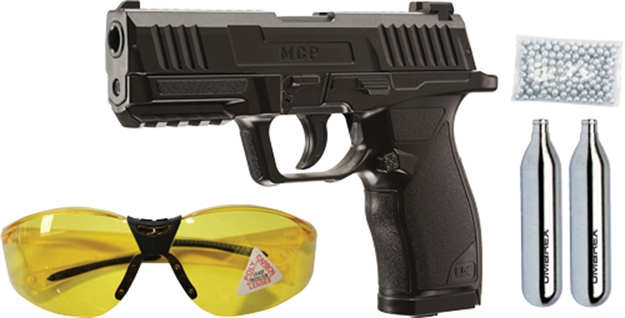 Picture of Umarex Mcp Kit, Mcp Pistol, Safety Glasses, 250 Steel Bb's, 1 Co2 Cartridge, 410 Fps, .177 BB 2252118