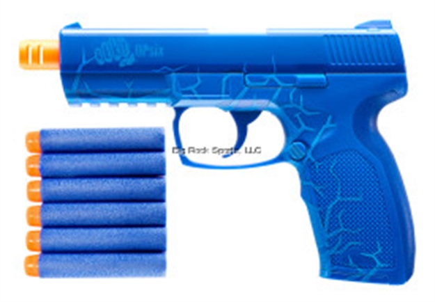 Picture of Umarex Rekt Opsix Co2 Powered Foam Dart Pistol Launcher, Blue, UP TO 90Ft Dart Distance, Works With Most Darts, 85Fps