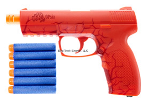 Picture of Umarex Rekt Opsix Co2 Powered Foam Dart Pistol Launcher, Orange, UP TO 90Ft Dart Distance, Works With Most Darts, 85Fps