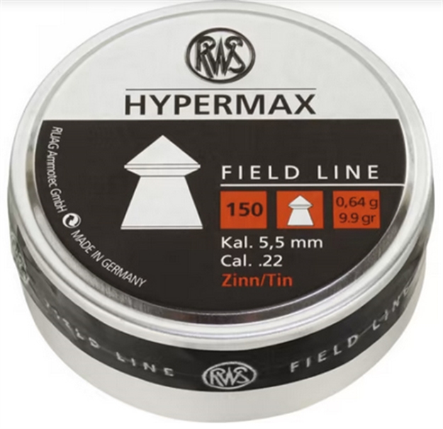 Picture of Umarex Rws .22 Hypermax Alloy Pellets 150 CT 2317422