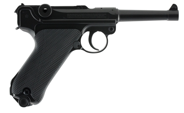 Picture of  Umarex 2251800 Legends P.08  Co2 177 BB 21+1 4.60" Black Polymer Grips 723364518003