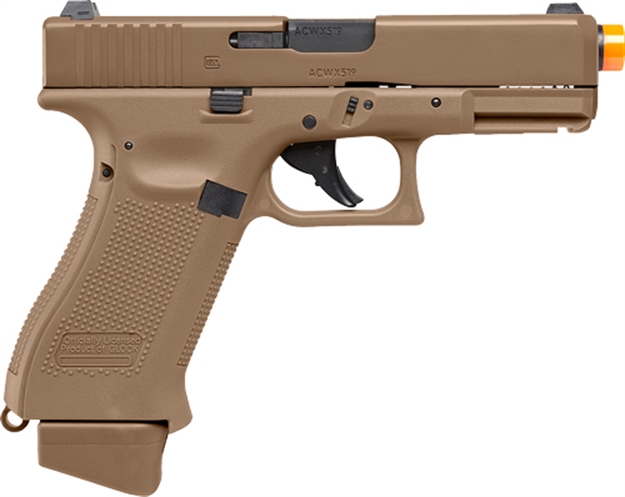 Picture of Umarex Usa Glock 19X Gen5 6Mm Air Soft Co2 Powered Coyote 2276338 723364763380