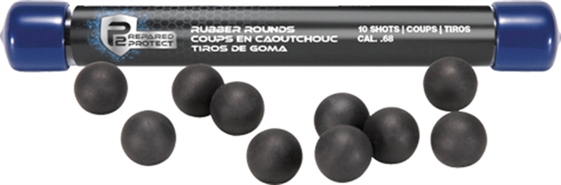 Picture of Umarex Usa T4e P2p .68 Cal. Rubber Ball Black 10-Pack