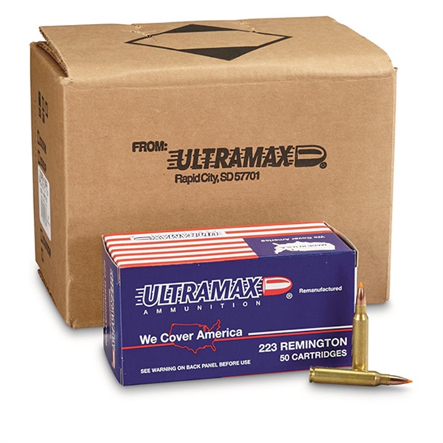 Picture of Umax Bulk Pack 223Rem 52Gr HP 250Rd