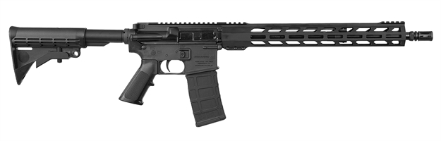 Picture of  Unbranded AR 223Wybr0004 Uar-C Carbon 223 Wylde 30+1 16" Barrel, Black Nitride Metal Finish, Black Collapsible Stock, Textured Black Polymer Grip