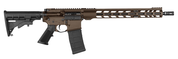 Picture of Unbranded AR 223Wyfs0001vrbr  Uar-F 223 Wylde 30+1 16" Barrel, Vortex Bronze Cerakote Metal Finish, 15" M-Lok Handguard, Black Collapsible Stock, Textured Black Polymer Grip 223WYFS0001-VRBR