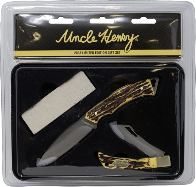 Picture of Uncle Henry Combo Fixed Folder Knives 1200446