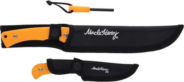 Picture of Uncle Henry Henry Knife 2 Knife Set W/Ferro Rod Promoq3< 1183293