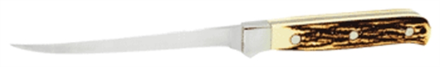 Picture of Uncle Henry Henry Knife Walleye Filet 5.3" Fixed SS Staglon