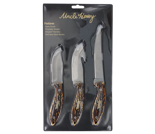 Picture of Uncle Henry Unch 3 Fixed Set Staglon Hnd 1183289