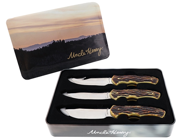 Picture of Uncle Henry Unch 3 Fixed Staglon Handle Gift Tin 1183284 661120653721