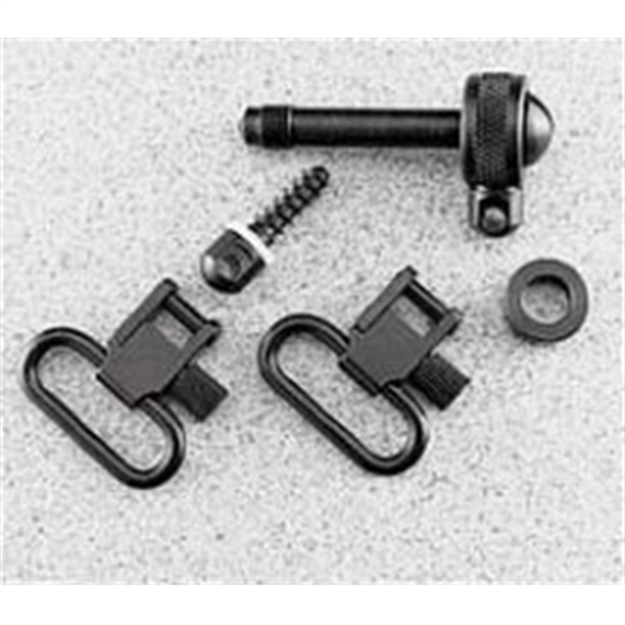 Picture of  Uncle Mike's 11712 Super Swivel  For Remington 7400/ Four Autoloaders Blued 1" Loop