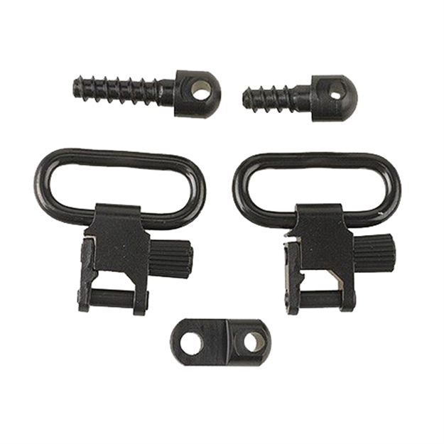 Picture of  Uncle Mike's 14612 Super Swivel  Quick Detach 115 Rug Tri-Lock Blued 1" Loop For Ruger 10/22