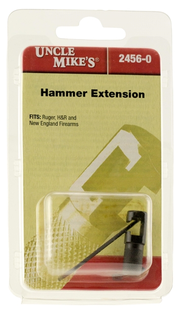 Picture of  Uncle Mike's 24560 Hammer Extension 2540-0 H&R, New England, Ruger Blackhawk Black Steel 043699245604